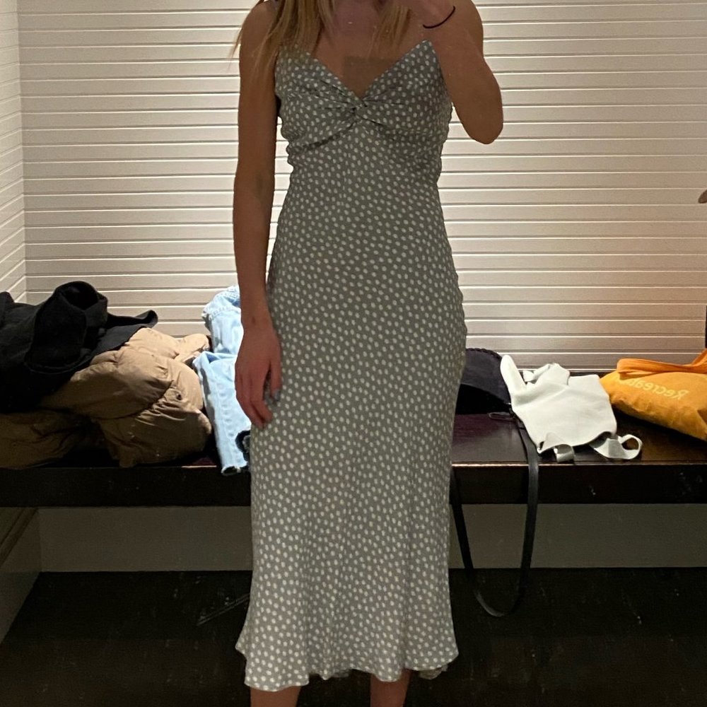 Abercrombie and Fitch Midi Length Slip Dress